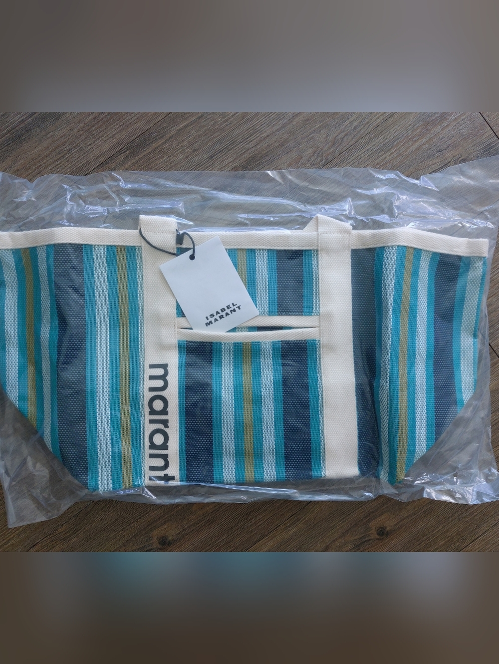 Isabel Marant Oversize Woven Shoulder Tote Purse Bag NWT